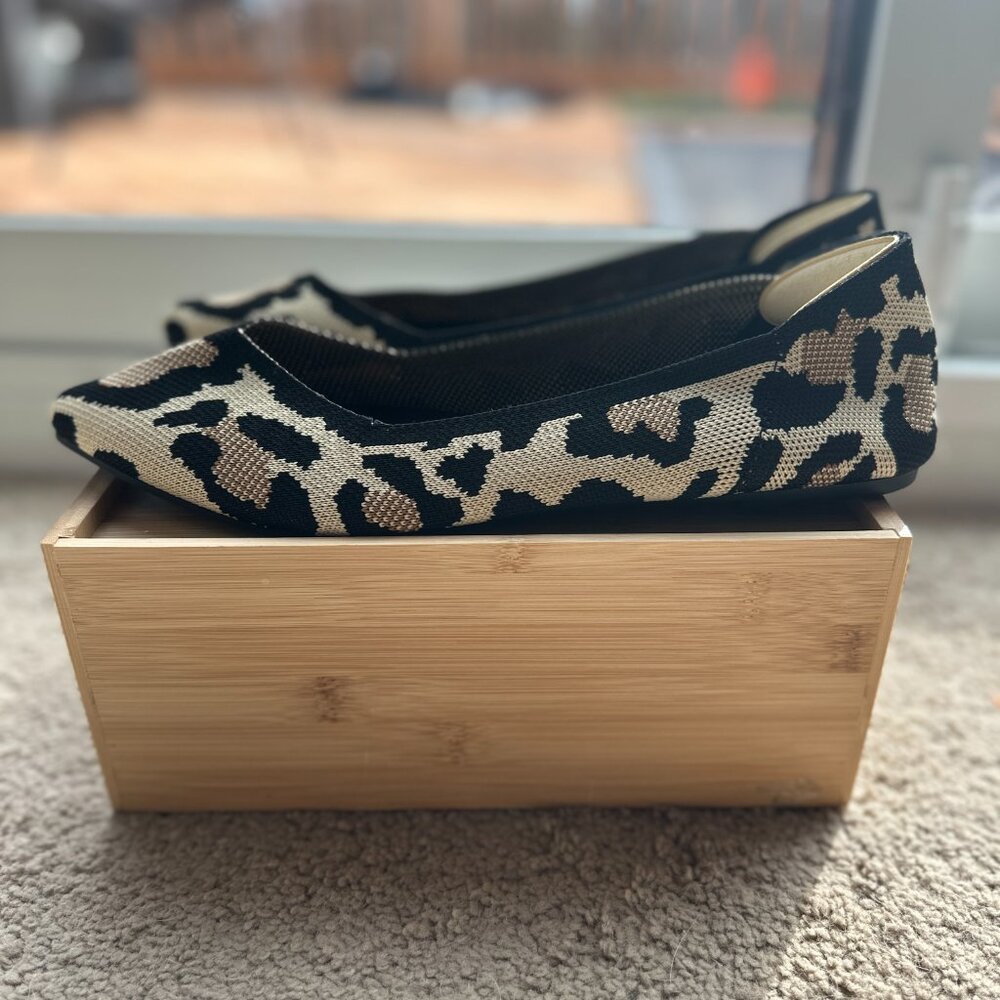 Mia animal print ballet flats